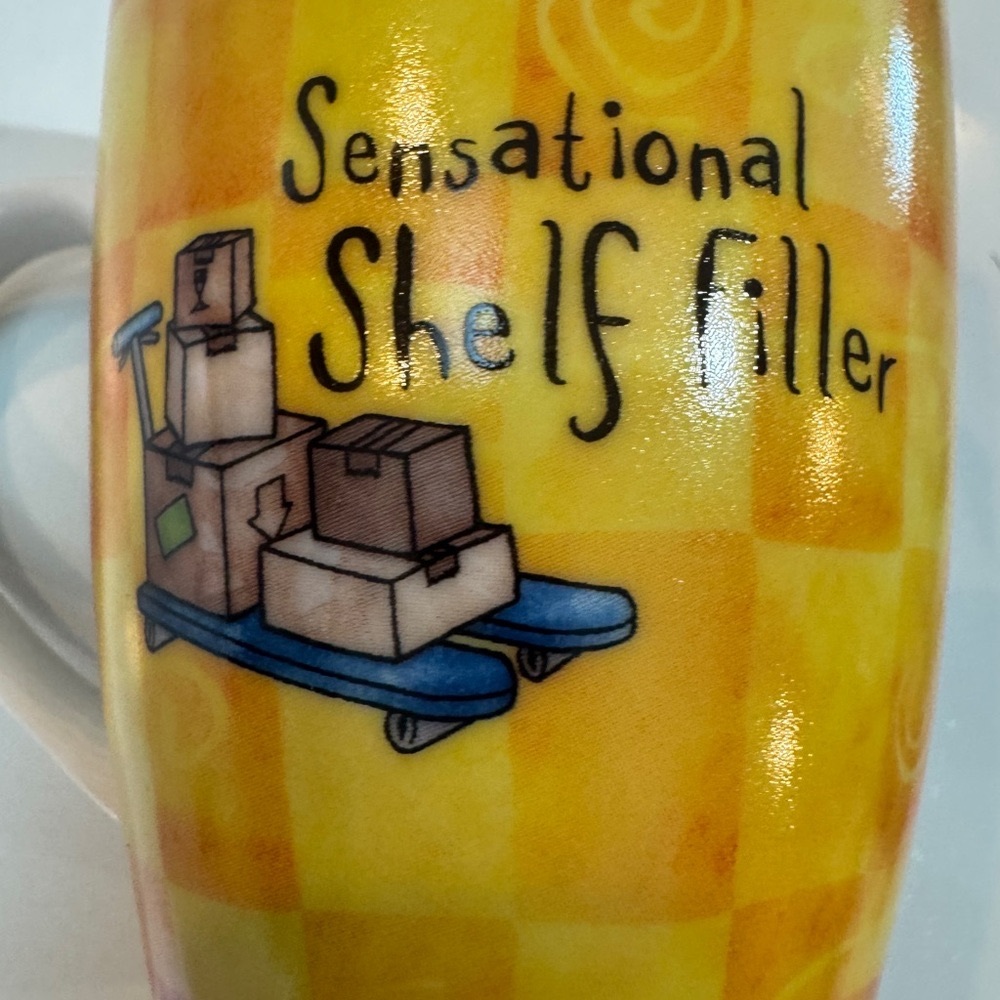 Professional shopper mug H&H Porcelain for the shopaholic in your house